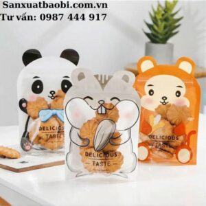 Tui zipper dinh hinh dung thuc pham